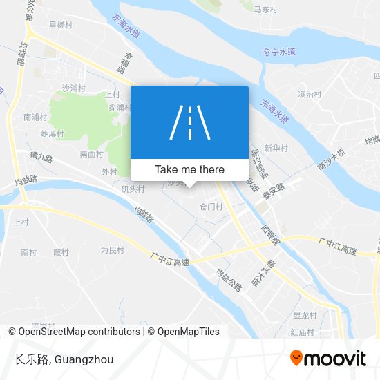 长乐路 map