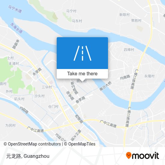 元龙路 map