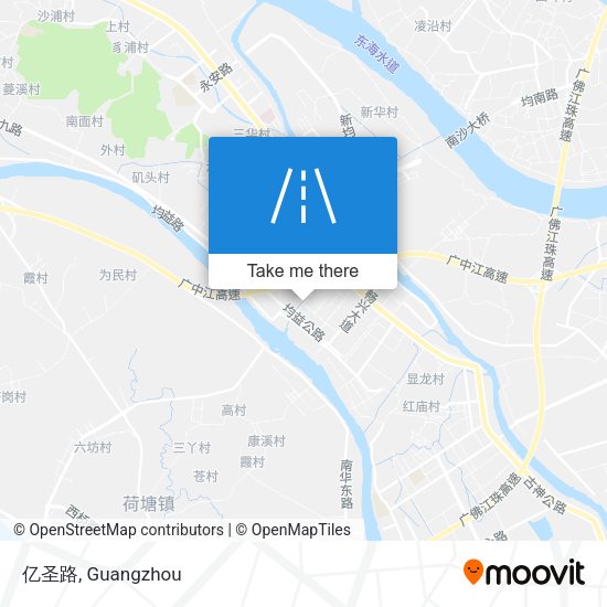 亿圣路 map