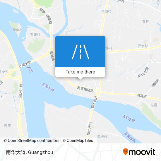 南华大道 map