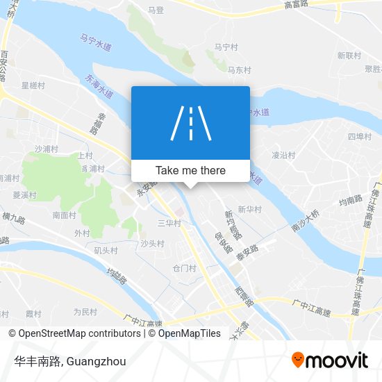 华丰南路 map
