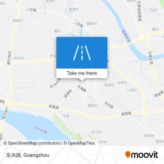 东兴路 map