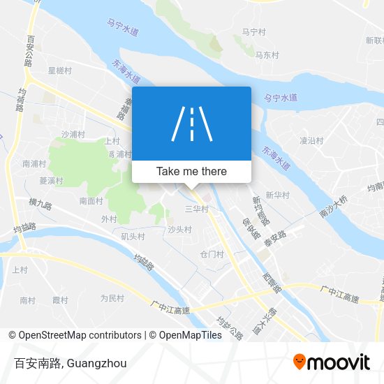 百安南路 map