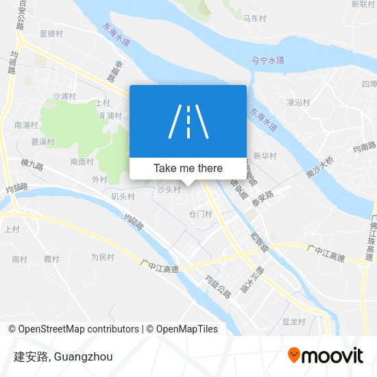 建安路 map