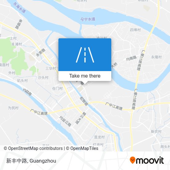 新丰中路 map