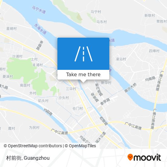 村前街 map