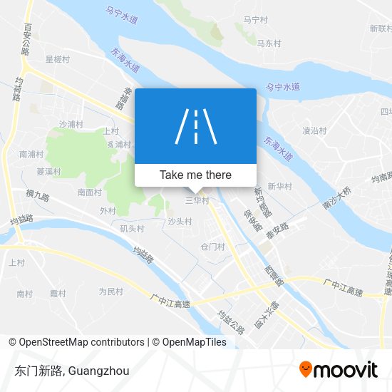东门新路 map