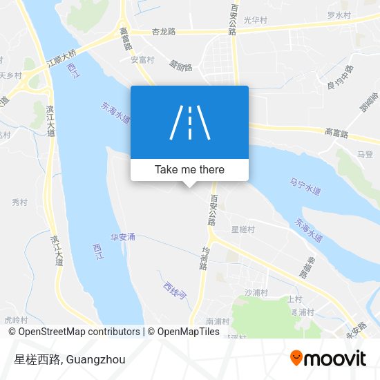 星槎西路 map
