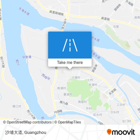 沙埔大道 map