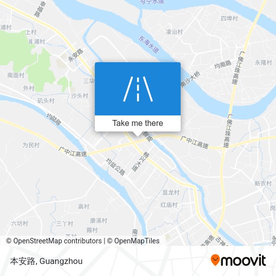 本安路 map
