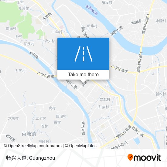 畅兴大道 map