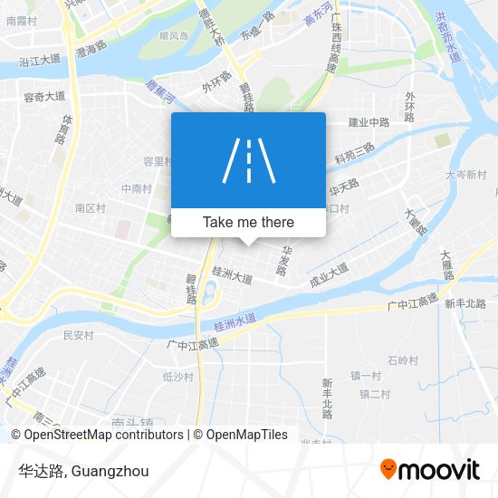 华达路 map