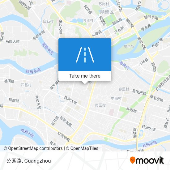 公园路 map