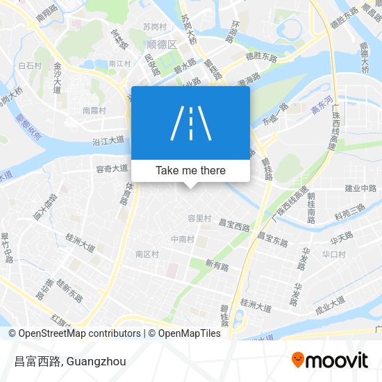 昌富西路 map