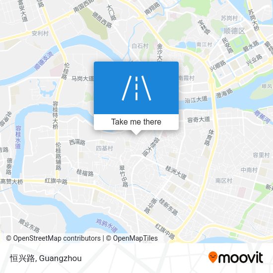 恒兴路 map