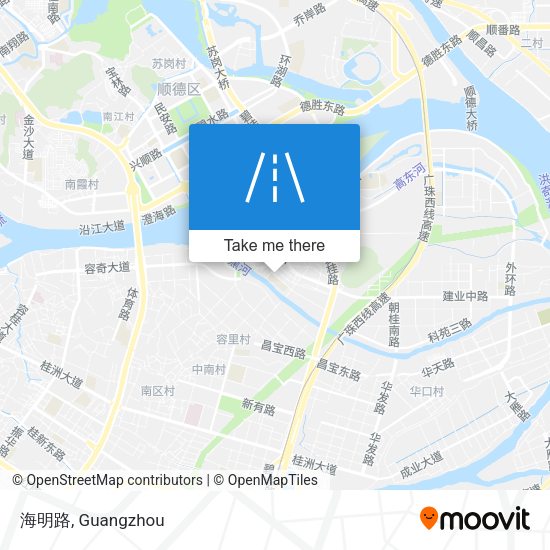 海明路 map