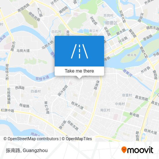 振南路 map