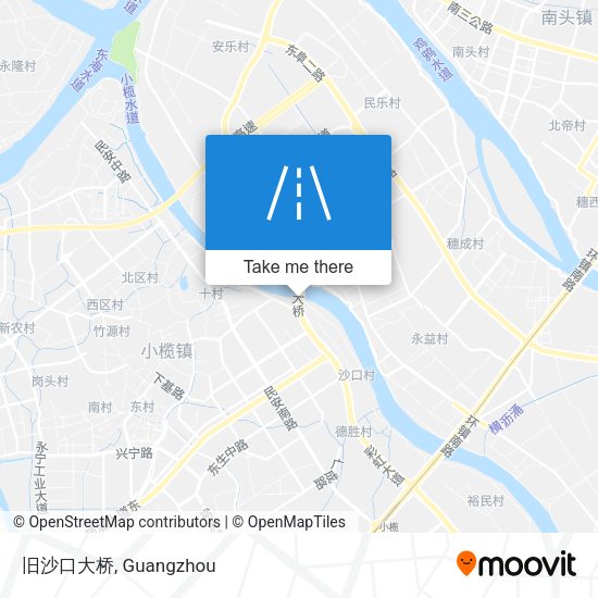 旧沙口大桥 map