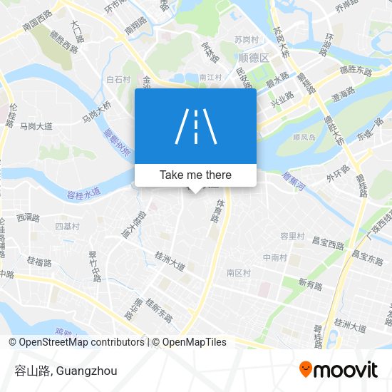 容山路 map