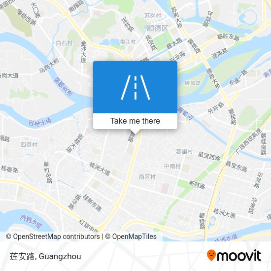 莲安路 map