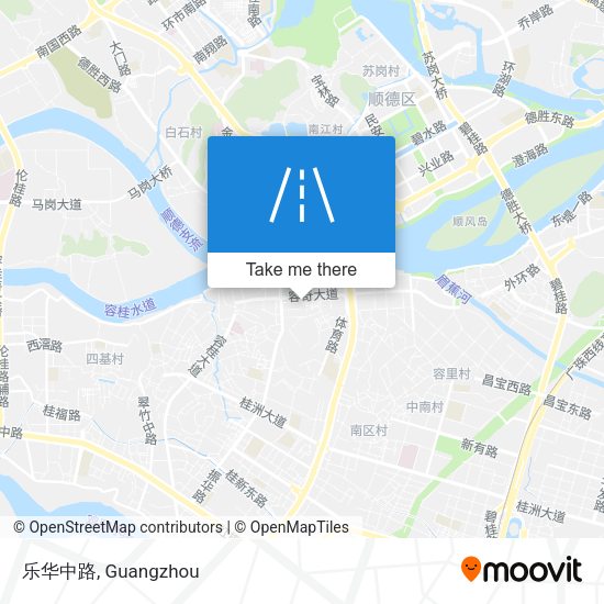 乐华中路 map