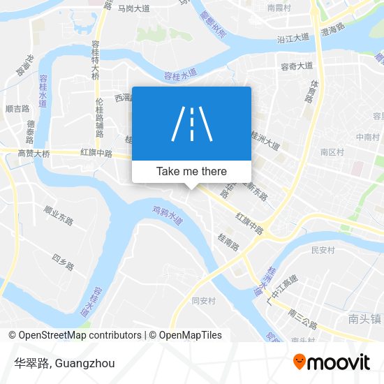 华翠路 map
