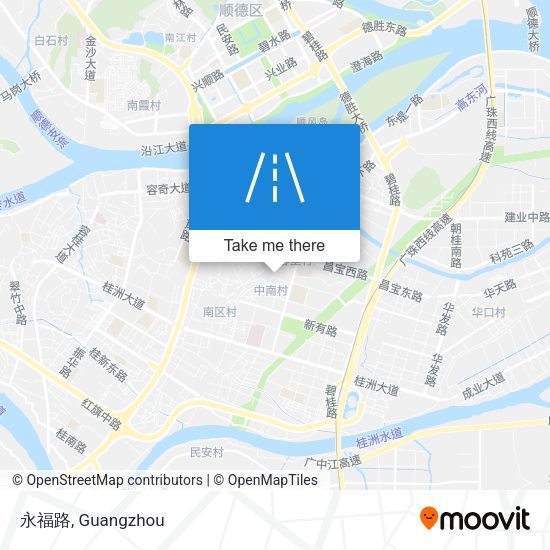 永福路 map