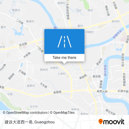 建设大道西一巷 map