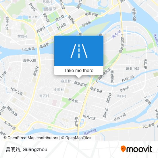 昌明路 map