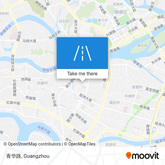 青华路 map