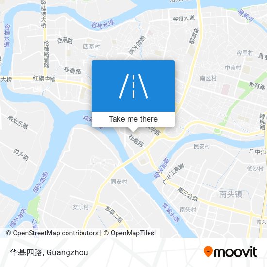 华基四路 map