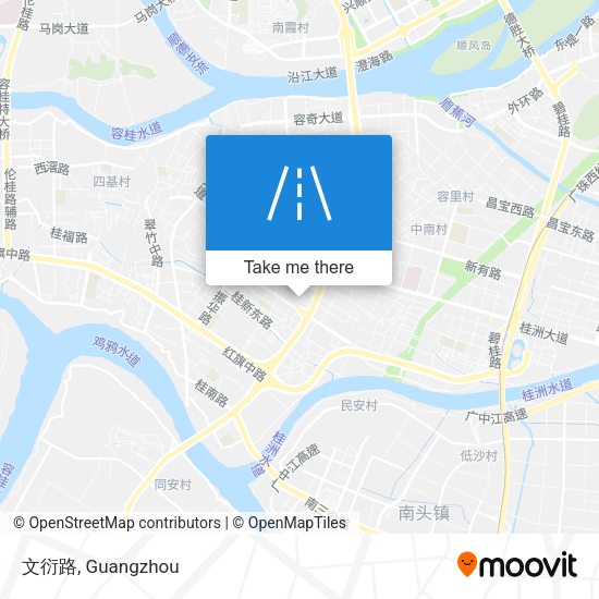 文衍路 map