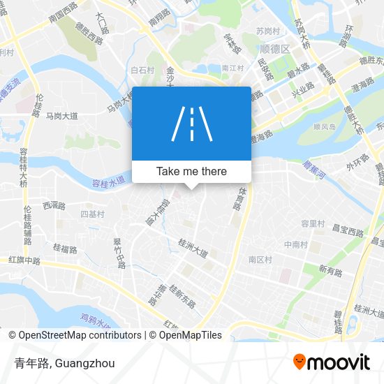青年路 map