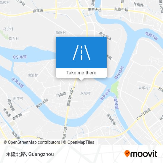 永隆北路 map