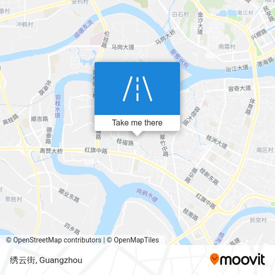 绣云街 map