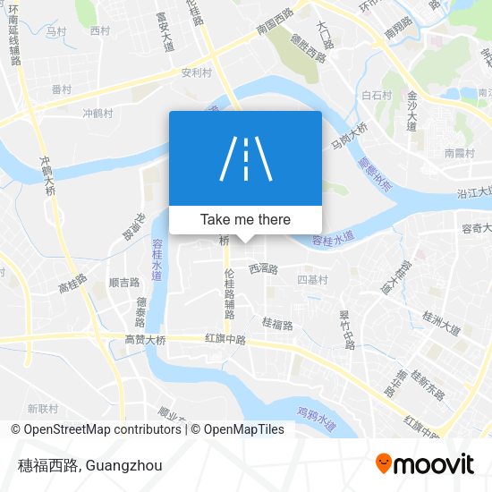 穗福西路 map