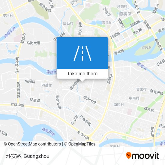 环安路 map