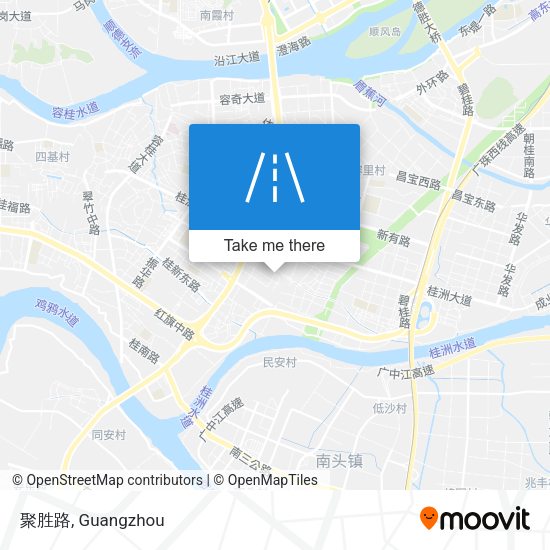 聚胜路 map