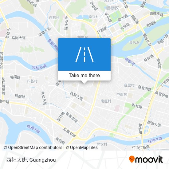 西社大街 map