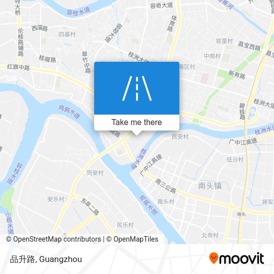 品升路 map
