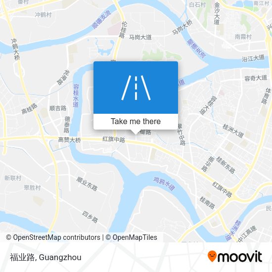 福业路 map