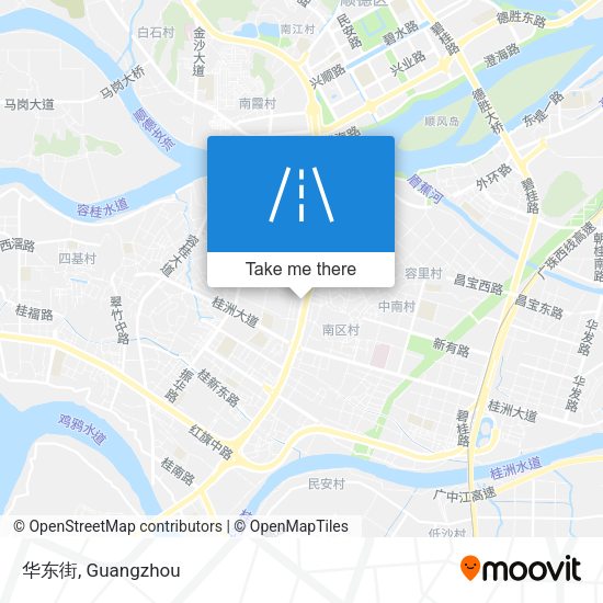 华东街 map