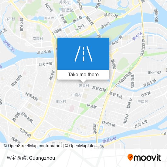 昌宝西路 map