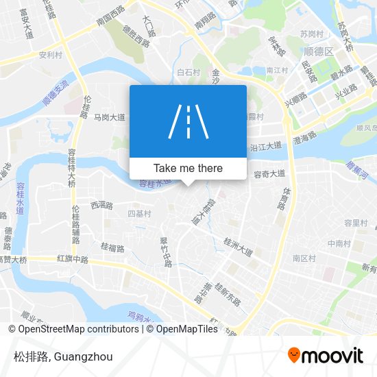 松排路 map