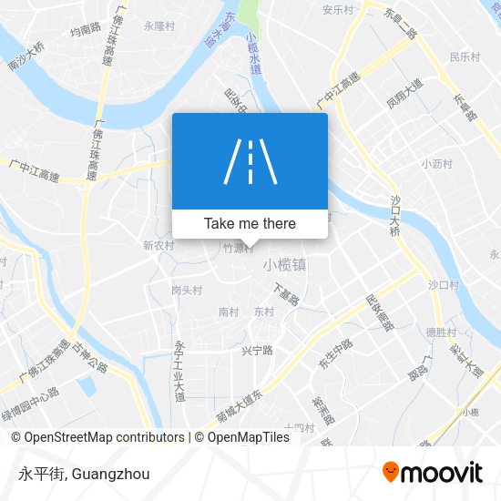 永平街 map
