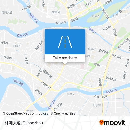 桂洲大道 map