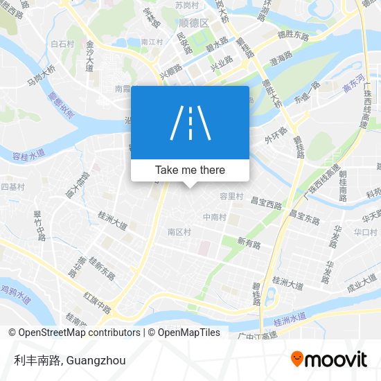 利丰南路 map