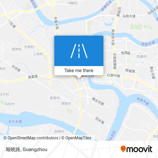 顺晓路 map