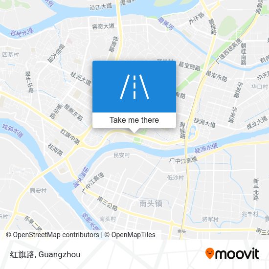 红旗路 map