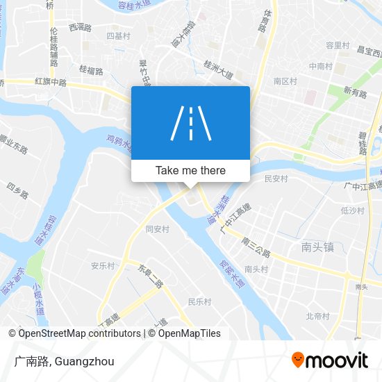 广南路 map